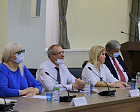 VLADIMIR LUKIN HELD A MEETING OF THE RUSSIAN PARALYMPIC COMMITTEE EXECUTIVE BOARD IN THE OFFICE OF THE RUSSIAN PARALYMPIC COMMITTEE.