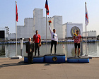 On the Olympic rowing channel "Krylatskoe" competitions took place within the framework of the Cup of the President of the Russian Federation for kayak and canoe