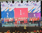 L.P. ABRAMOVA, S.P. EVSEEV, O. V. SEMENOVA IN KRASNOYARSK TAKE PART IN THE CLOSING CEREMONY OF THE III ALL-RUSSIAN WINTER SPARTAKIAD OF THE DISABLED