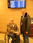 On  October  30, 2013 President of the International Paralympic Committee Sir Philip Craven arrived to Moscow, and was met at the International Sheremetievo Airport by the vice President of the Russian Paralympic Committee  Pavel Rozhkov