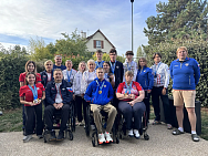 The Russian national team won 12 medals at the ITTF World Para Elite Yvelines table tennis tournament.