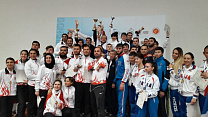 THE RUSSIAN NATIONAL PARA-TAEKWONDO TEAM WON THE OVERALL -TEAM STANDING DURING THE EUROPEAN CHAMPIONSHIP IN BULGARIA.