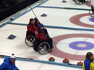 Russian national curling in the wheelchair team won the fifth place at international competitions in Finland