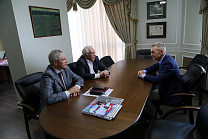 RPC President Vladimir Lukin met with independent anti-doping Expert Peter Nicholson