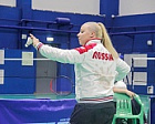 #trainingtogether with the winner and prize - winner of the international Para Badminton competitions Vita Vimba﻿