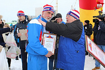 President of the Russian Paralympic Committee Vladimir Lukin took part in the medal  ceremony of Russian Ski Run -2017 in the Tver region