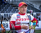 #trainingtogether with the repeated prize winner of the World championships in Para Archery among PI Athletes Tatyana Andrievskaya ﻿