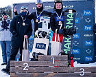 MIKHAIL SLINKIN WON A BRONZE MEDAL AT THE PARA SNOWBOARD WORLD CUP IN FINLAND