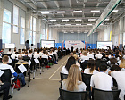 Pavel Rozhkov at the International Children's Day in the Sports Technology Center of the Moskomsport participated in the Forum of Young Olympians