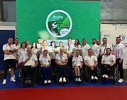 Russia's national team claimed 5 medals at the IPC World Cup in shooting.