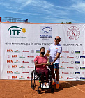 Victoria Lvova from the Moscow Region won the International Wheelchair Tennis Tournament in Turkey 