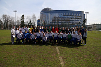 RPC jointly with Russia's National team on football 7x7 in sport center "Novogorsk" held a Paralympic Lesson for students of the Russian Economic University named after Plekhanova