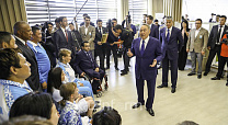 ANDREY STROKIN ATTENDED THE OPENING CEREMONY OF PARALYMPIC TRAINING CENTER IN ASTANA, KAZAKHSTAN