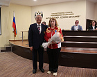 RPC President P.A. Rozhkov presents state awards of the Russian Federation to coaches and athletes of Russian national teams