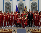 At the Kremlin, Vladimir Putin presented state awards of the Russian Federation to the gold and silver medalists of the 2026 XIV Winter Paralympic Games