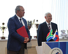 RPC President P.A. Rozhkov meets with President of the South African Olympic and Paralympic Committee Barry Hendricks