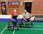 #trainingtogether with the prize winner of the Russian Championships and All Russian competitions in Para Badminton Natalya Malikova