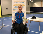 Russian Paralympic Athlete Victoria Lvova won two silver medals at the international wheelchair Tennis competitions in sweeden