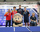 The Russian national team won 12 medals at the ITTF World Para Elite Yvelines table tennis tournament.