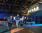IWAS Executive Committee members participated at the Opening Ceremony of the Powerchair Hockey World Championship.