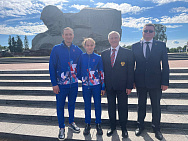 PAVEL ROZHKOV IN BREST FORTRESS PARTICIPATED IN THE OPENING CEREMONY OF THE OPEN PARA SWIMMING CUP OF THE REPUBLIC OF BELARUS