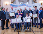 MINISTER OF SPORT OF THE RUSSIAN FEDERATION OLEG MATYTSIN AT THE MINISTRY OF SPORT OF RUSSIA PRESENTED STATE AWARDS TO ATHLETES, COACHES AND SPECIALISTS IN PARALYMPIC SPORTS