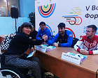 Olga Semenova, the champions and prizewinners of the Paralympic Games, World and European Championships in the city of Khanty-Mansiysk took part in the opening, awarding and closing ceremonies of the Badminton championship among athletes with Physical Imp
