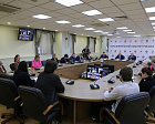 ROZHKOV HELD A MEETING OF THE GOVERNING BOARD OF THE RUSSIAN PARALYMPIC COMMITTEE AT THERPC OFFICE