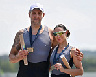 Russian para-rowers Anton Voronov and Anna Piskunova won bronze medals at the European Rowing Championships.