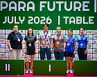 Russian athletes won 19 medals at the international Paralympic table tennis competitions in Kazakhstan