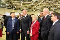 DMITRY CHERNYSHENKO, IGOR LEVITIN, ALEKSEY KULAKOVSKY, OLEG MATYTSIN VISITED THE RPC PHOTO EXHIBITION HELD AS PART OF THE ANNUAL CONGRESS AND EXHIBITION EVENT "SPORTFORUMLIVE" OF THE RUSSIAN MINISTRY OF SPORTS