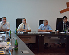 Pavel Rozhkov, 1st Vice-President of Russian NPC, IWAS Vice-President and Vladimir Malits, Deputy Chief of the Department of Physical Culture and Mass Sport development of the Ministry of Sport of Russia conducted the meeting on the results of site inspec
