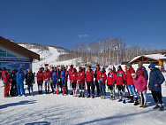 IN MAGNITOGORSK THE WINNERS OF THE RUSSIAN PARA ALPINE SKIING CHAMPIONSHIP FOR THE BLIND IN SLALOM AND GIANT SLALOM HAVE BEEN DETERMINED