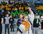 More than 80 young Ugra athletes performed morning exercises under the guidance of athletes and coaches in Khanty Mansijsk