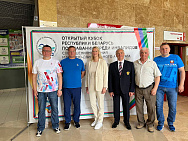 RPC LEADERS TOOK PART IN THE VIEWING OF COMPETITIONS AND AWARDING CEREMONIES OF THE OPEN PARA SWIMMING CUP OF THE REPUBLIC OF BELARUS