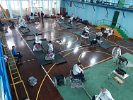 AL RUSSIAN WHEELCHAIR FENCING COMPETITION WAS HELD IN NOVOSIBIRSK