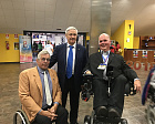 IWAS Executive Committee members participated at the Opening Ceremony of the Powerchair Hockey World Championship.