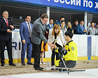 Andrey Strokin in Orenburg within the framework of the Open Sledge Hockey Tournament "Challenge Cup, forward on the ice!" met with representatives of the Chinese NPC.