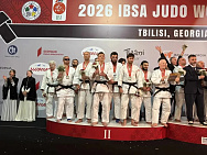 5 medals won by blind sports judo athletes at the World Championships in Georgia