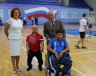 Pavel Rozhkov, Lev Seleznev, Olga Semenova participated in Opening Ceremony of the National Summer Youth Spartakiade Games for persons with physical impairments in Ramenskoe (male, female juniors 14-18 years old)