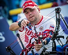 #trainingtogether with three time silver medalist of the World Championships in Para Archery among PI Athletes Igor Meshkov