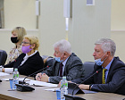 VLADIMIR LUKIN HELD A MEETING OF THE RUSSIAN PARALYMPIC COMMITTEE EXECUTIVE BOARD IN THE OFFICE OF THE RUSSIAN PARALYMPIC COMMITTEE.